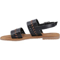 Hush Puppies Hadley Leather Women's Black Sandals