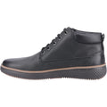 Hush Puppies Kian Leather Men's Black Ankle Boots