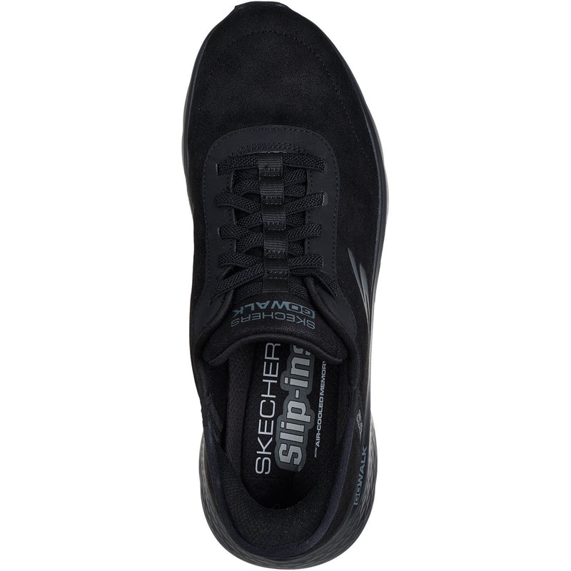 Skechers GO WALK Flex Smooth Motion Textile Men's Black Sneakers