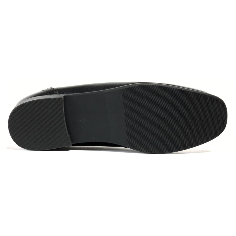 Pod Penny Leather Women's Black Loafers
