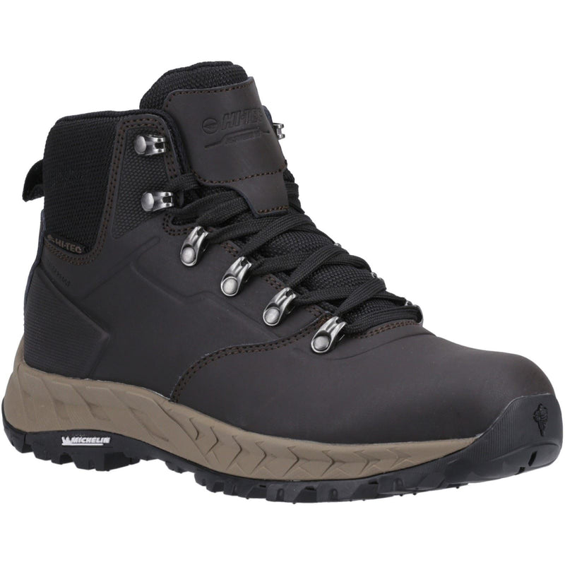 Hi-Tec Altitude VII WP Leather/Synthetic Men's Chocolate Hiking Boots