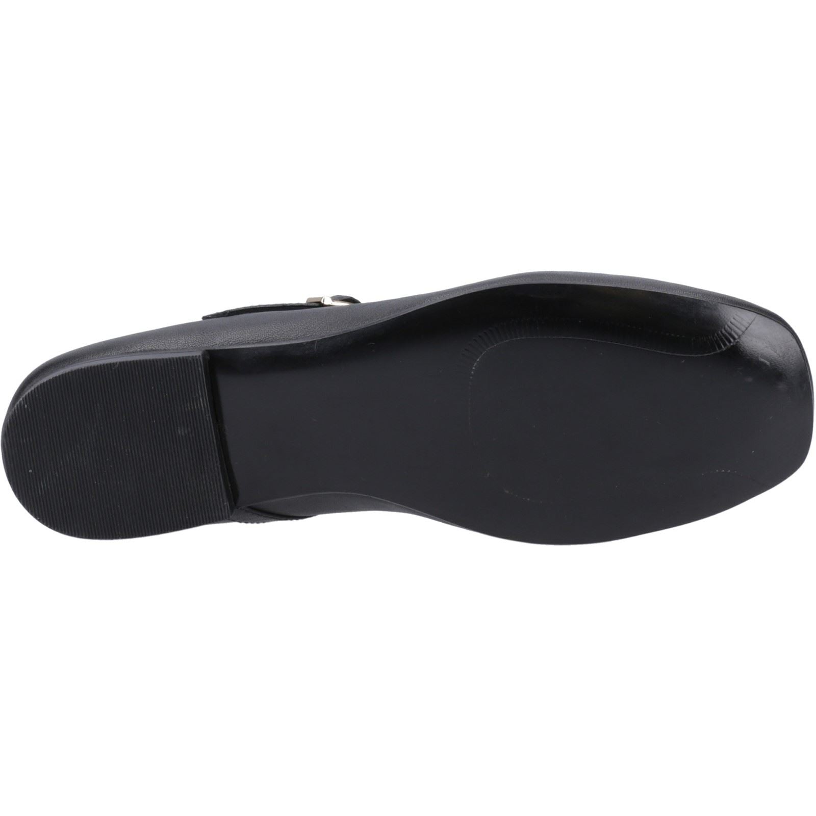Hush Puppies Pasha Leather Women's Black Leather Shoes