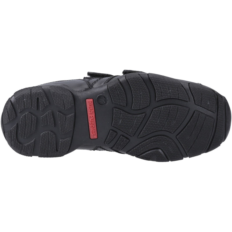 Hush Puppies Vance Leather Boys's Black Loafers