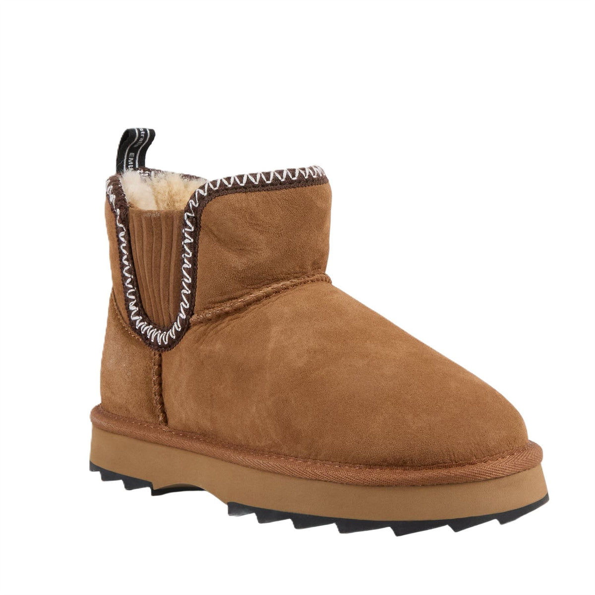 Emu Australia Higgie Suede Women's Chestnut Boots