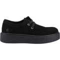 Hush Puppies Bridie Suede Leather Women's Black Moccasins Shoes