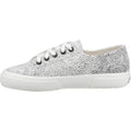 Superga 2730 Micro Faux Snake Faux Leather Women's White Avorio/Black Snake Sneakers
