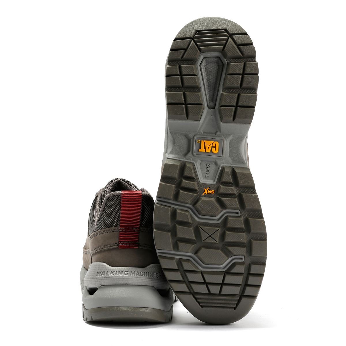Caterpillar Surge Hiker Lo Waxy Nubuck Men's Dark Gull Gray Lace-Up Shoes