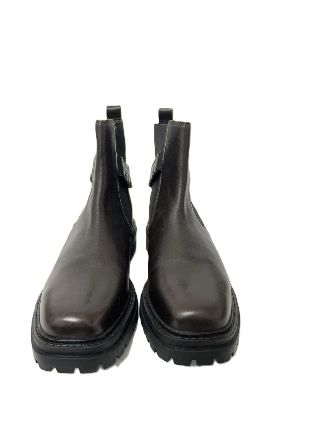 Osprey London The Guildford Chelsea Leather Women's Chocolate Boots