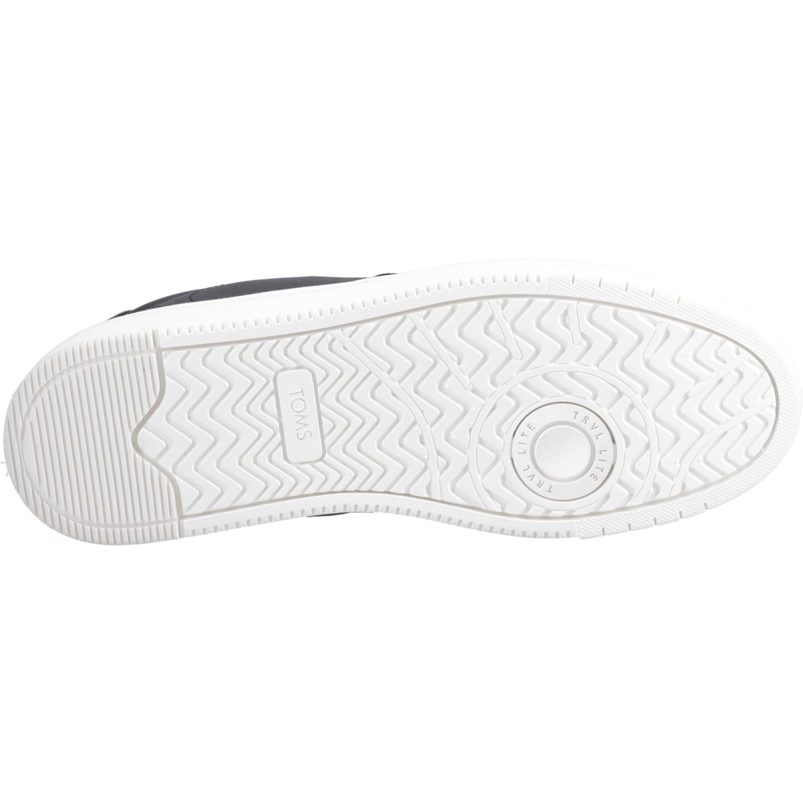 TOMS TRVL Lite Court Leather Men's Black Sneakers