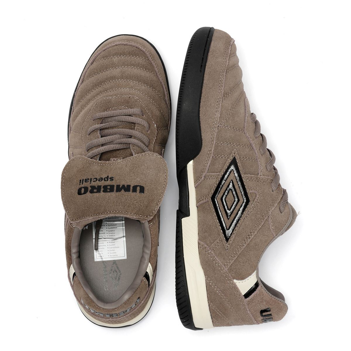Umbro Speciali TR Suede Nickel/Black/White Sneakers