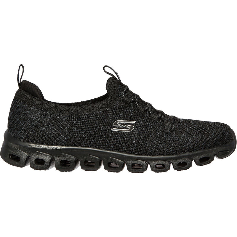 Skechers Glide Step Textile Women's Black Sneakers