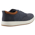 Hush Puppies Bowen Leather Men's Navy Lace-Up Shoes
