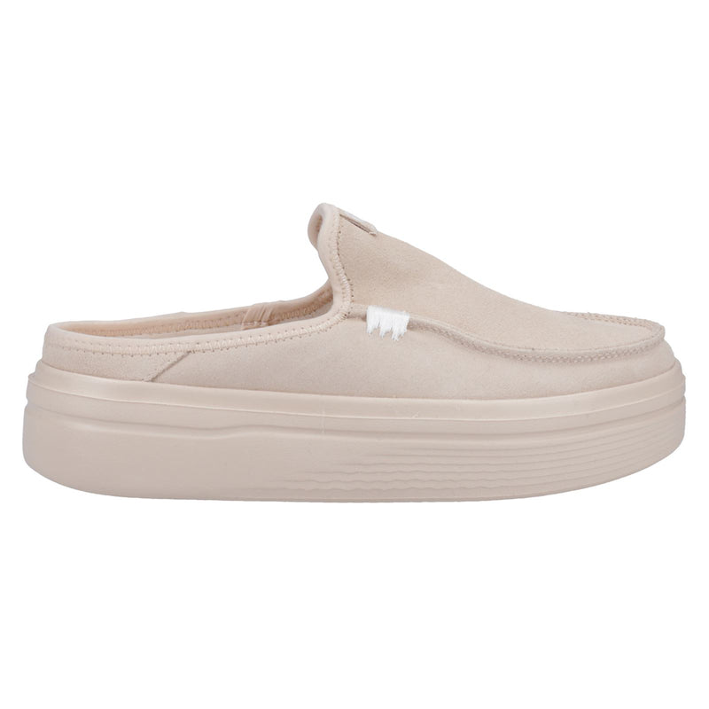 HEYDUDE Austin Lift Classic Leather Women's Blush Mules