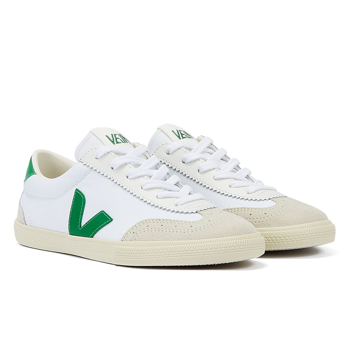 Veja Volley Women's White/Emeraude Sneakers