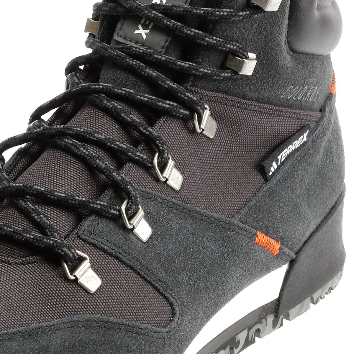 Adidas Terrex Snowpitch COLD.RDY Suede Men's Black Hiking Boots