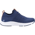 Hush Puppies Opal Recycled Synthetic (RPET) Knit Women's Navy Sneakers