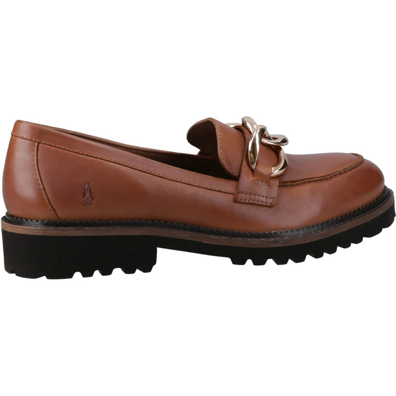 Hush Puppies Gianna Leather Women's Tan Loafers