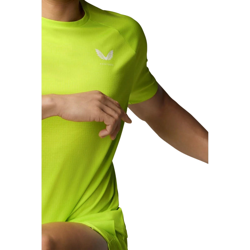 Castore Adapt T-Shirt Polyester Men's Green Activewear T-Shirts