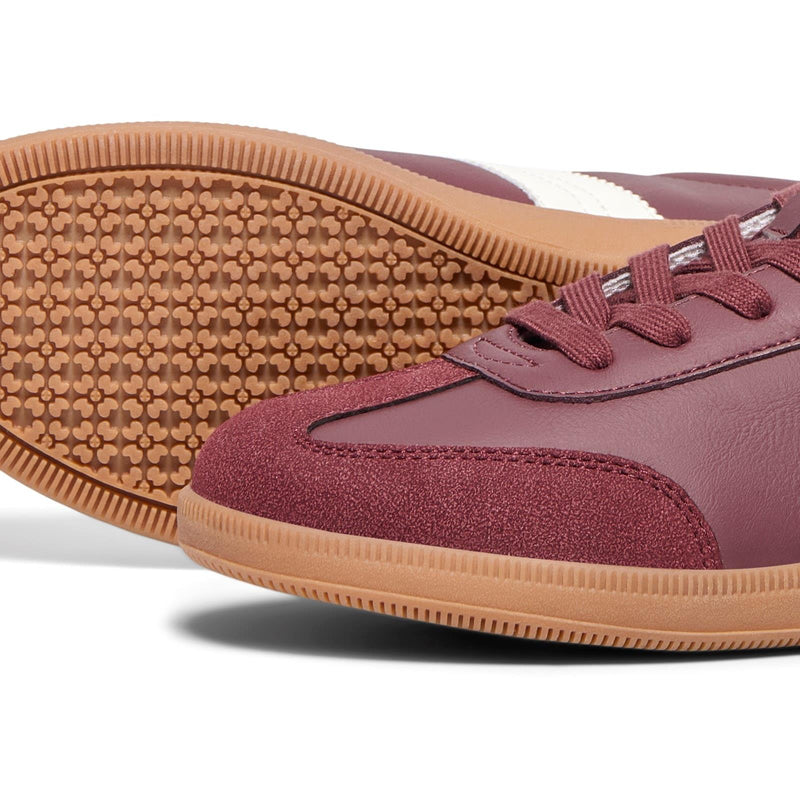 ONLY Amber Polyester Women's Burgundy/Cream Trainers