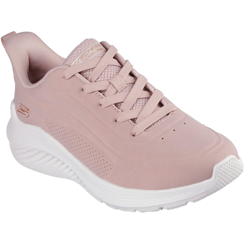Skechers BOBS Sport Squad Waves Just Wading Women's Blush Sneakers