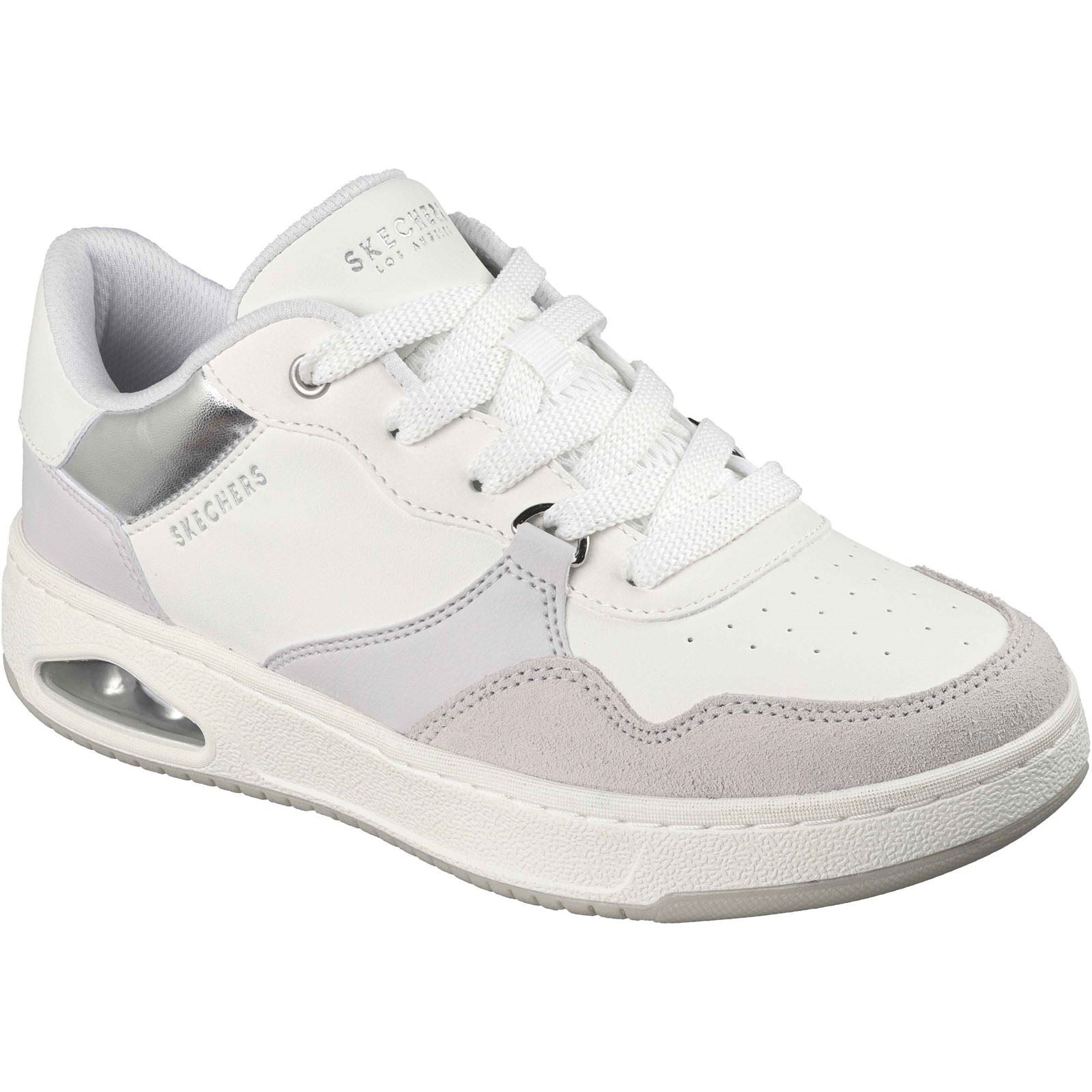 Skechers UNO CTL - Subtle Shimmer Polyurethane Women's White Standard Trainers