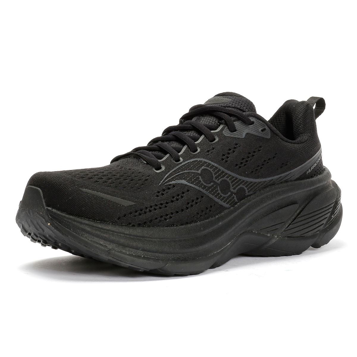 Saucony Hurricane 25 Men's Triple Black Sneakers
