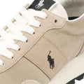 Ralph Lauren Trail 125 Men's Milkshake/Black Sneakers
