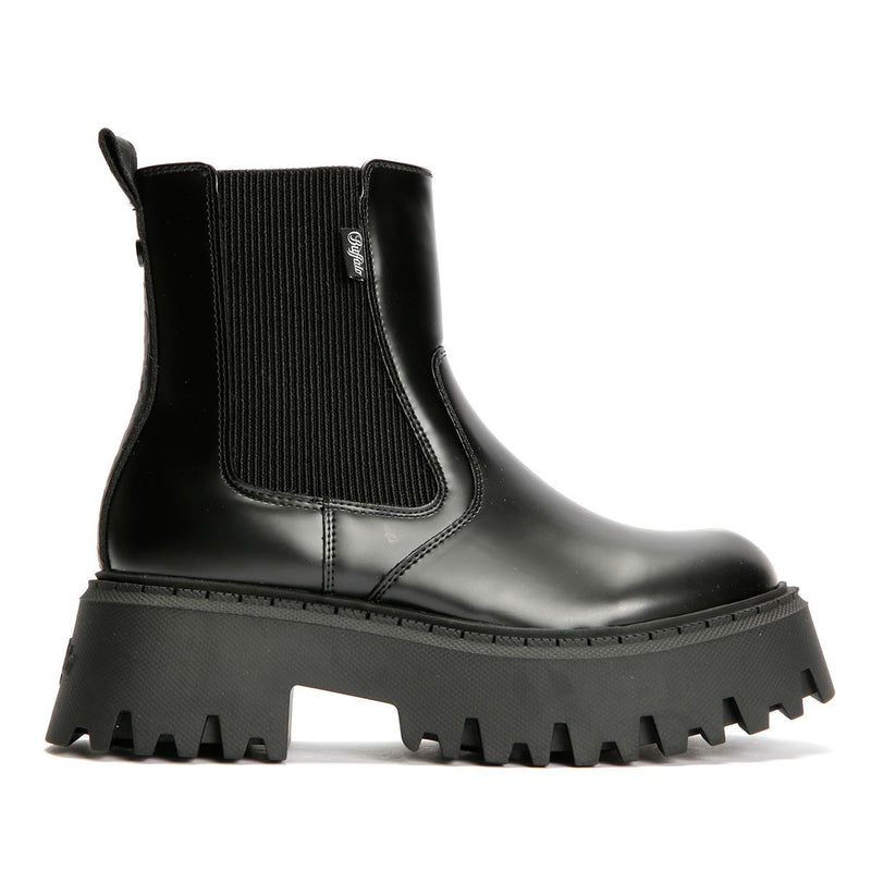 Buffalo Aspen Chelsea Women's Black Boots