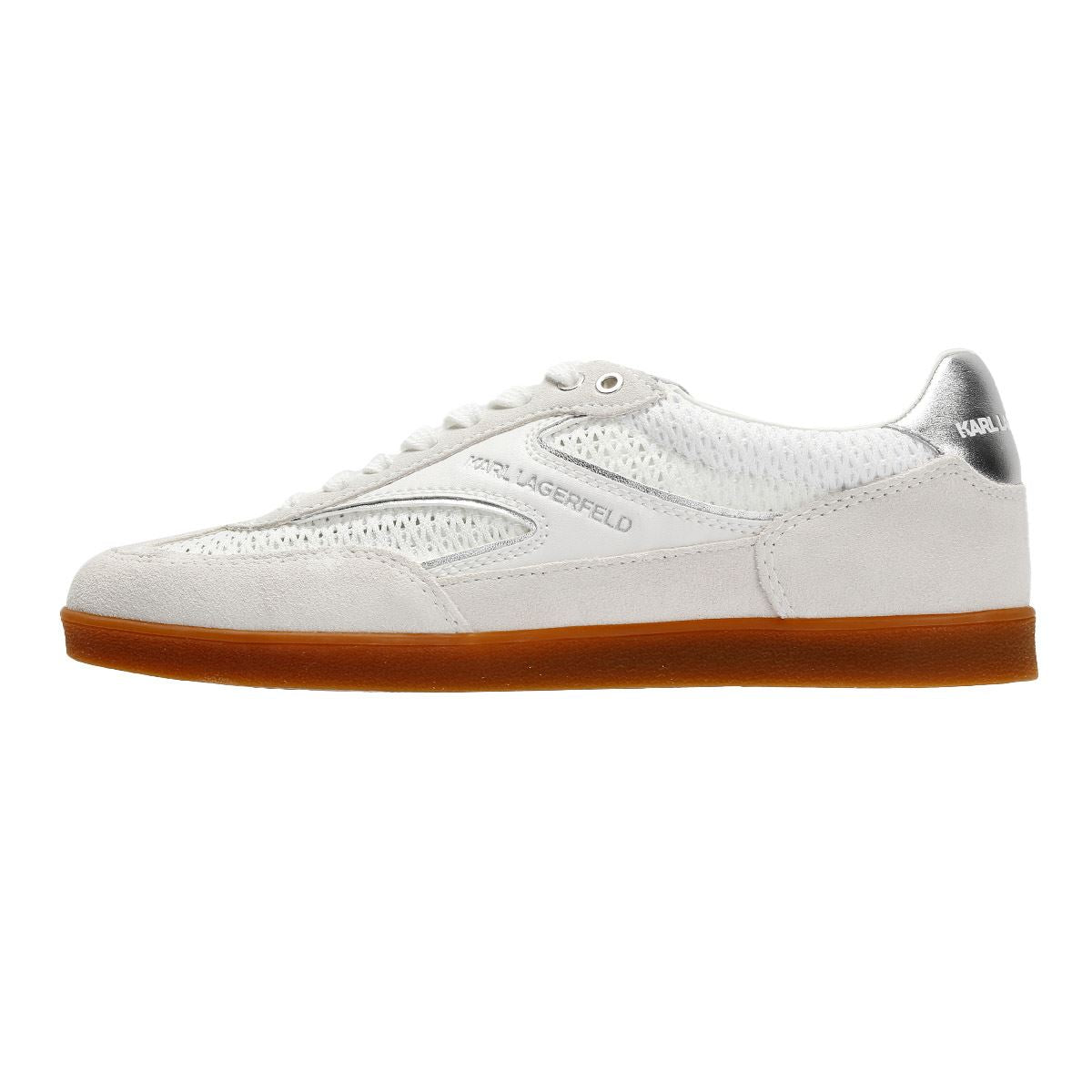 Karl Lagerfeld Kandidate Mesh Mix Women's White Sneakers