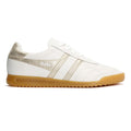 Gola Stadium Leather Women's White/Gold Sneakers