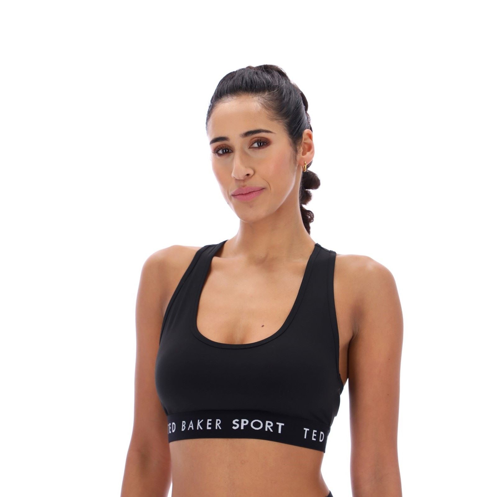 Ted Baker DIANA TBWSBA2525 Polyester Women's Black Sports Bra