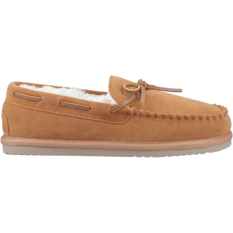 Hush Puppies Abraham Suede Men's Tan Slippers