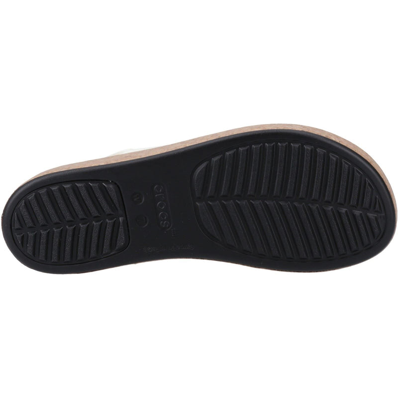 Crocs Brooklyn Cork Women's Chalk Sandals