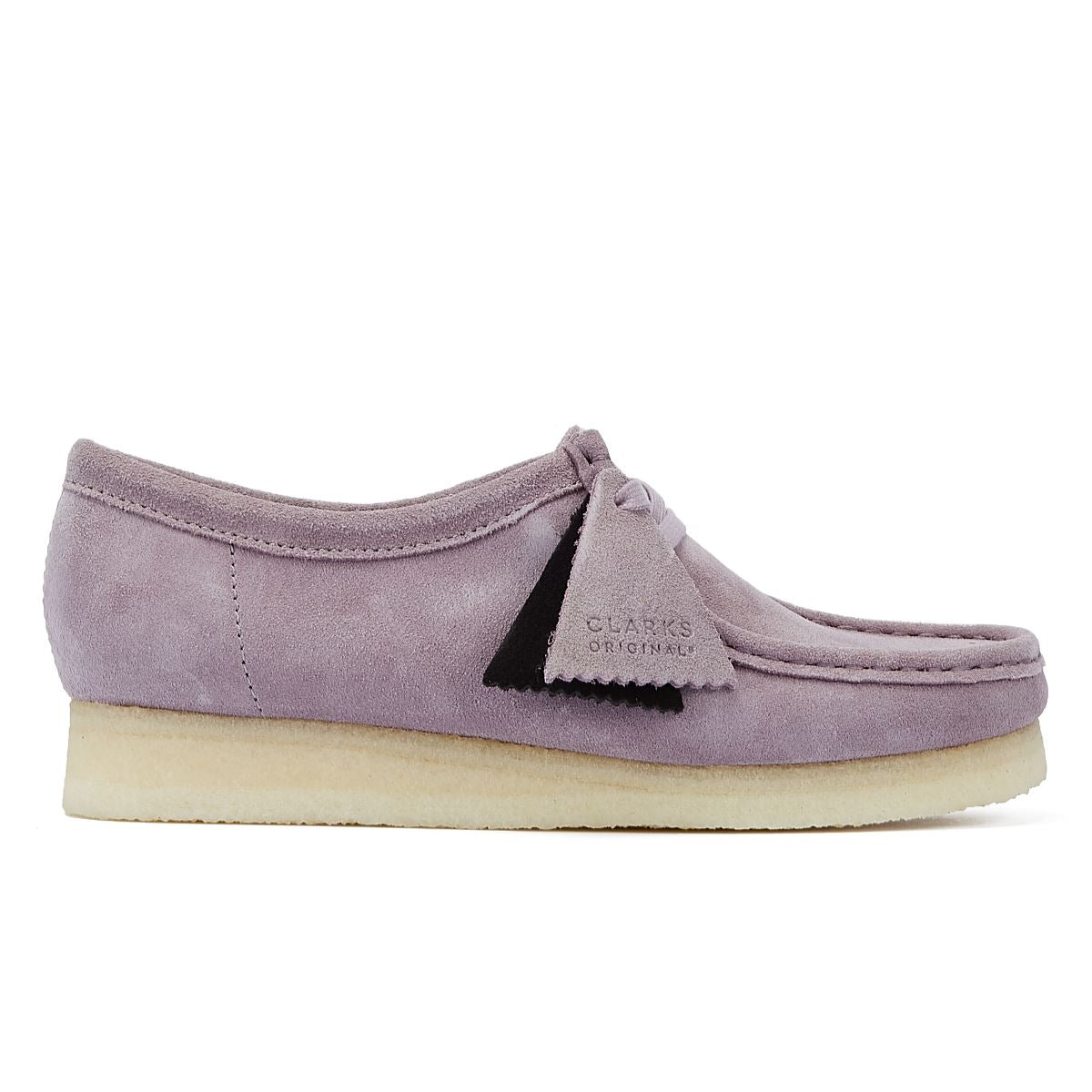 Clarks Originals Wallabee Suede Women's Mauve Comfort Shoes