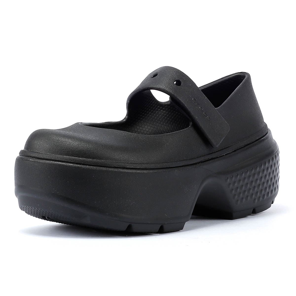 Crocs Stomp Mary Jane Women's Black Shoes