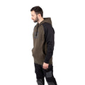 Caterpillar Raglan Cotton Men's Moss Hooded Sweatshirt