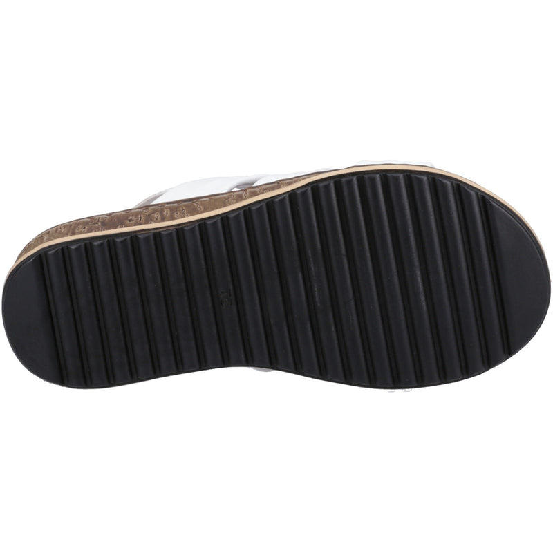 Hush Puppies Eden Gladiator Leather Women's White Sandals