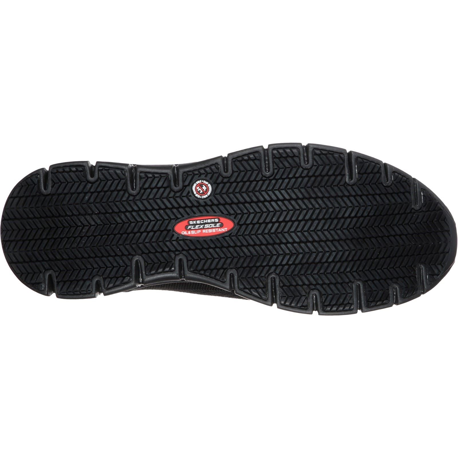 Skechers Workwear Synergy Omat Men's Black Safety Sneakers