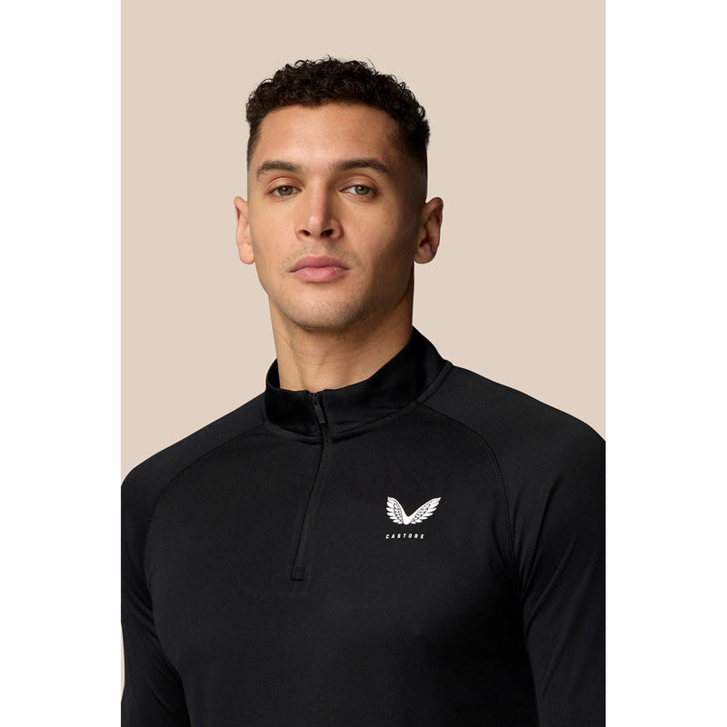 Castore Adapt Training 1/4 Zip Top Polyester Men's Black