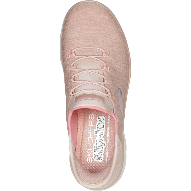 Skechers Summits Dazzling Haze Textile Women's Rose Sneakers