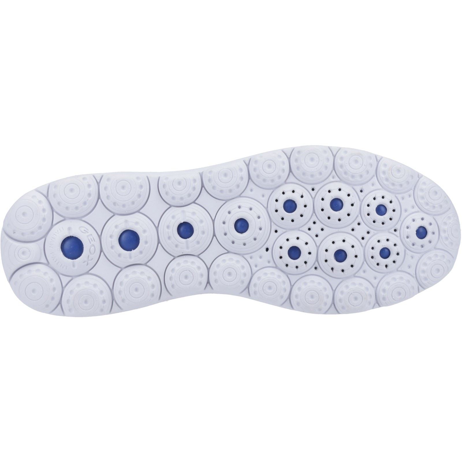 Geox D Spherica A Leather Women's White Sneakers