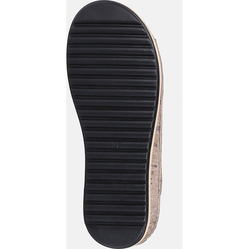 Hush Puppies Ellie Leather Women's Tan Sandals