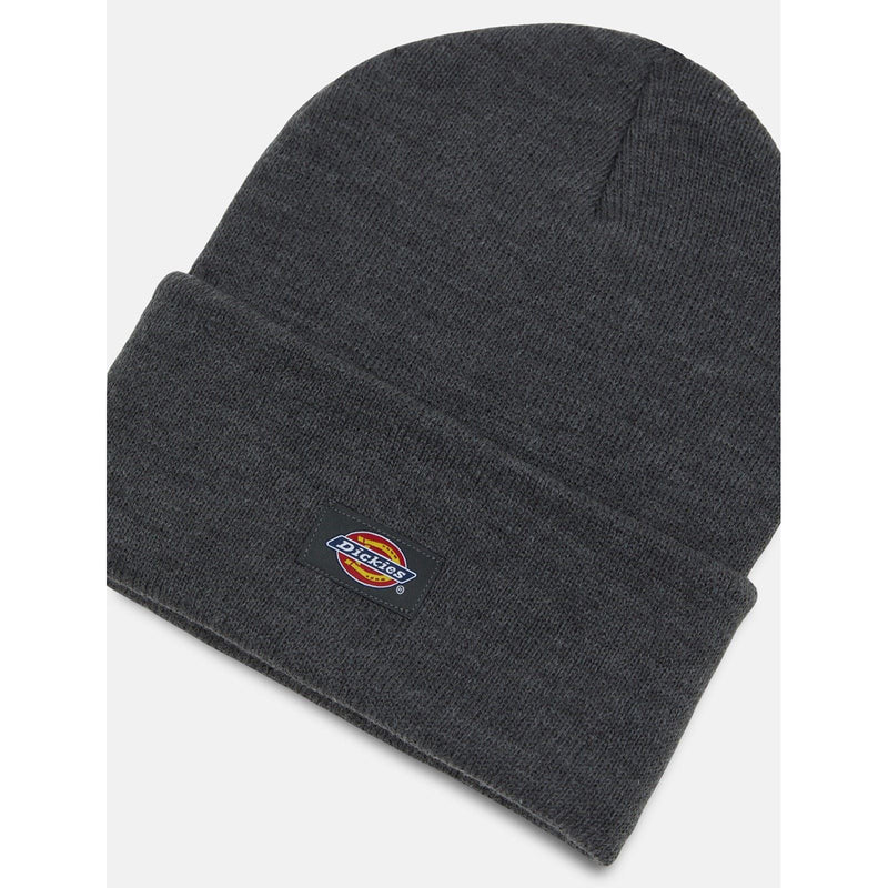 Dickies Acrylic Cuffed Unisex Adults Grey Beanie Hat
