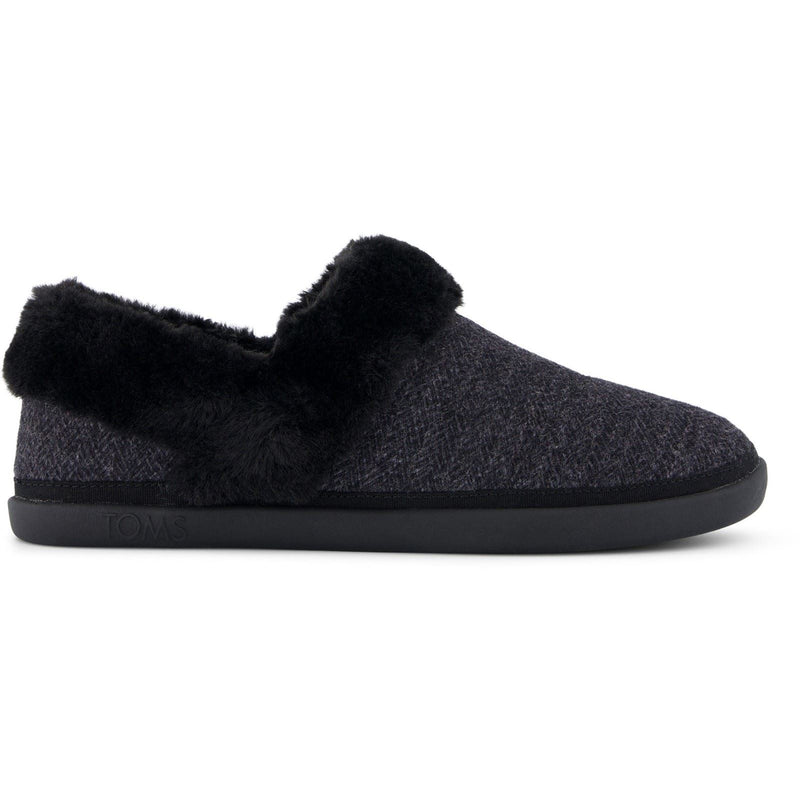 TOMS Oslo Synthetic Women's Black Slippers