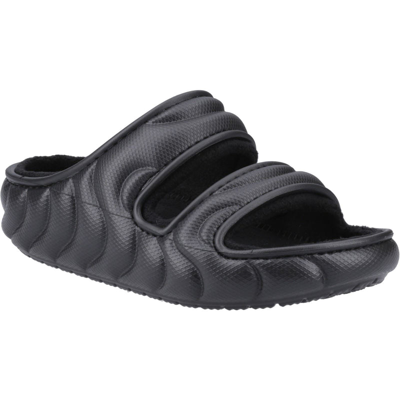 Crocs Classic Cozzzy Overpuff Synthetic Women's Black Sandals