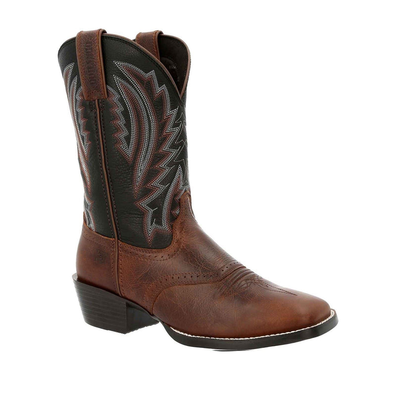 Durango Westward Leather Men's Dark Chestnut/Black Onyx Boots