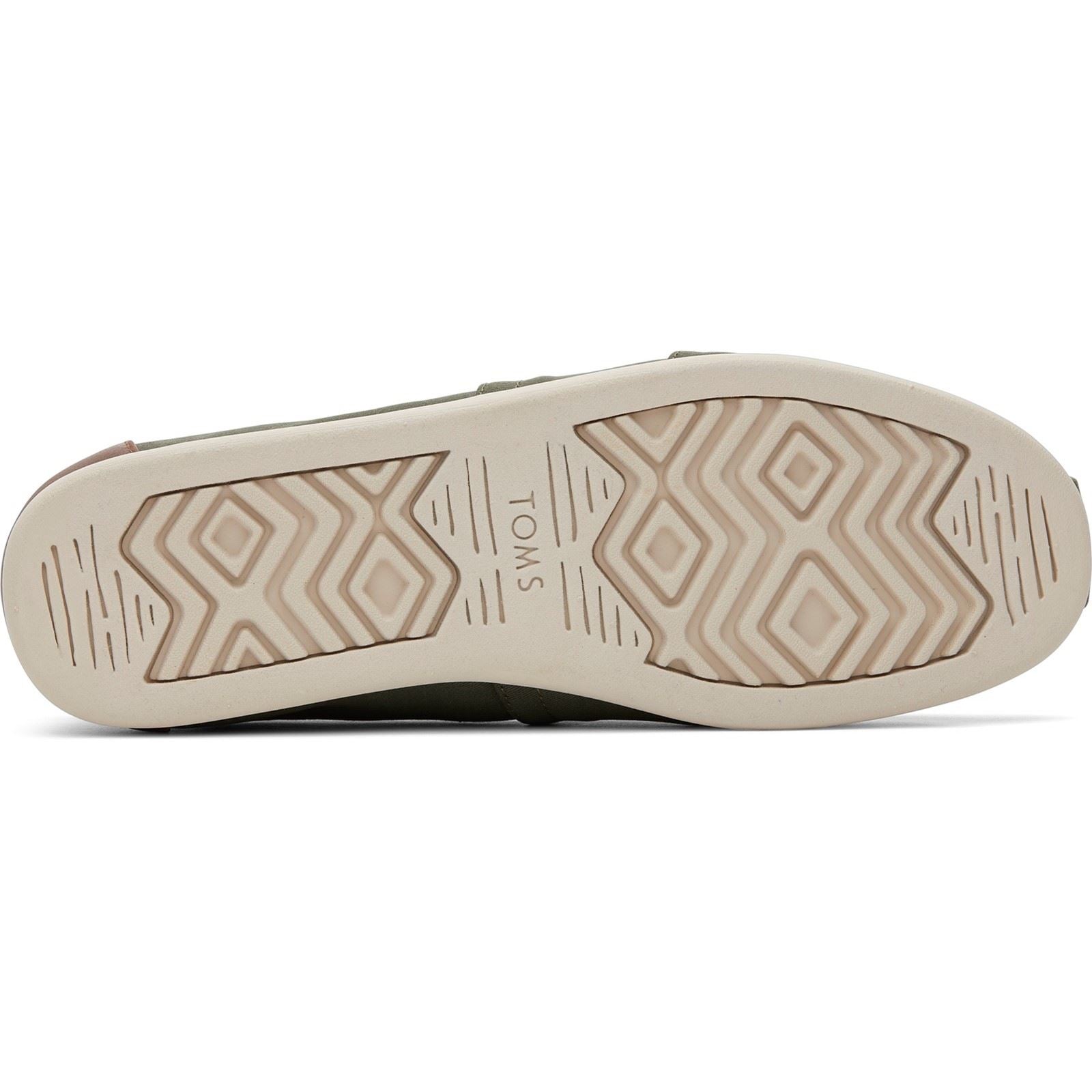 TOMS Alpargata Classic Cotton Blend Men's Dark Sage Espadrilles