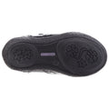 Hush Puppies Rina Junior Girls Black Patent Leather Shoes