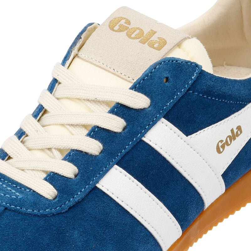 Gola Elan Suede Women's Marine Blue/White Sneakers