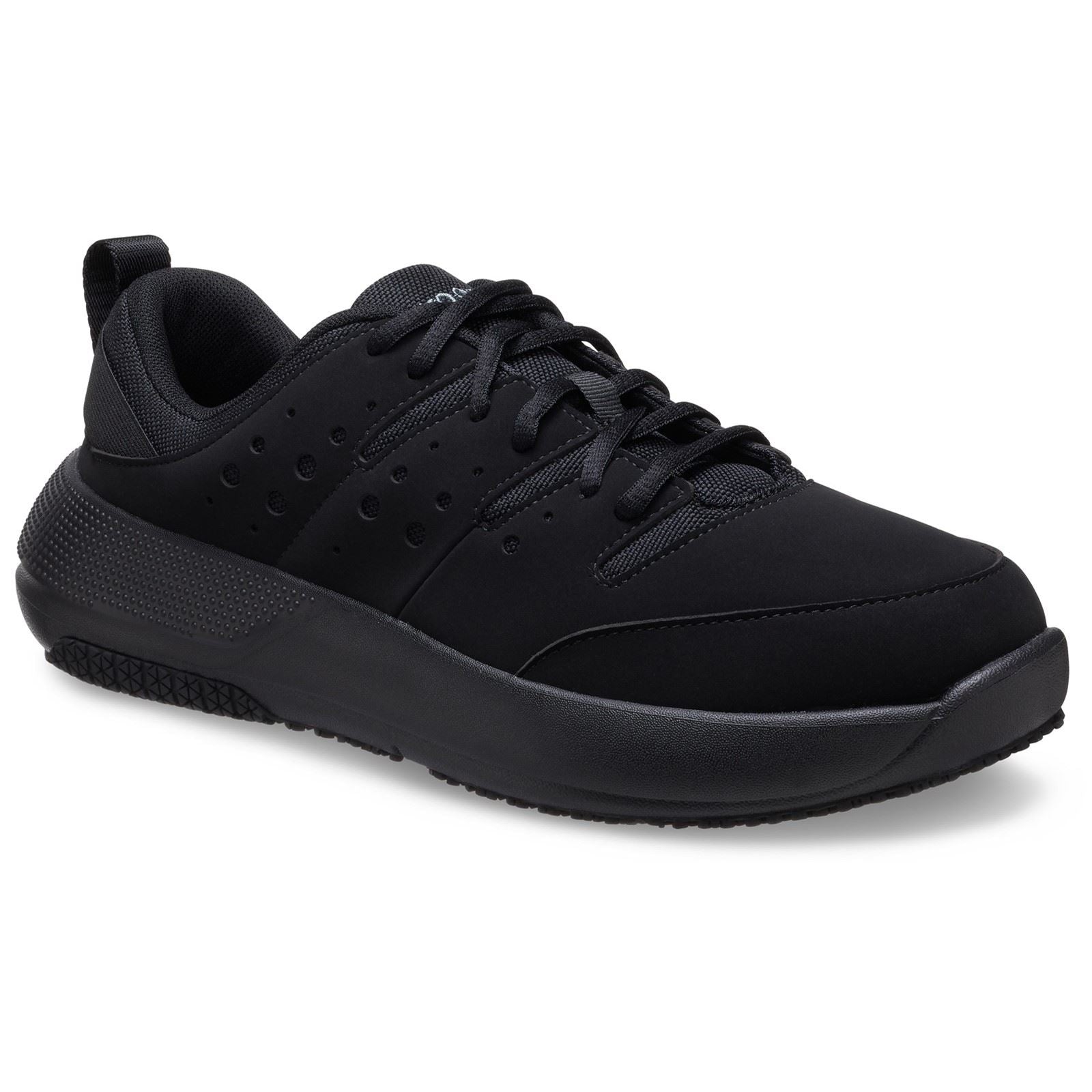 Crocs On the Clock Synthetic Men's Triple Black Sneakers